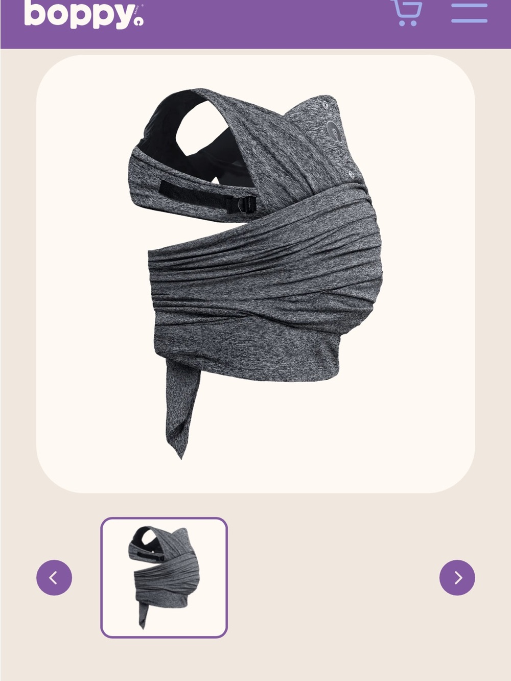 Boppy ComfyFit Carrier